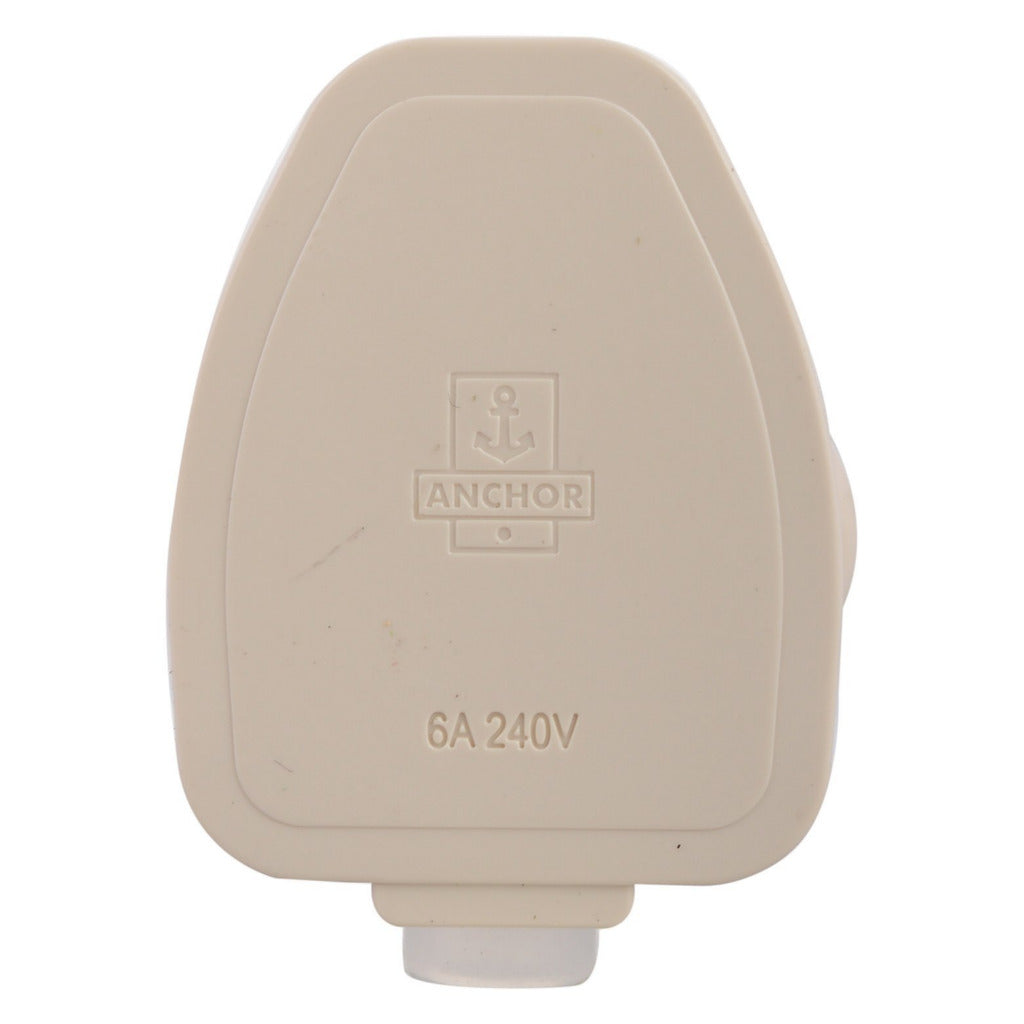 Anchor 3Pin Plug Top 6A