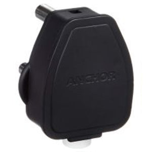 Anchor ISI Marked 3Pin Plug Top Matte Black 
