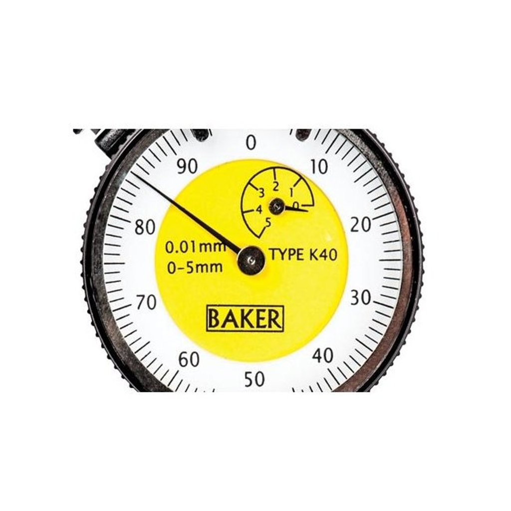 Baker Model 40 Plunger Type Dial Gauge 0.25inch K42