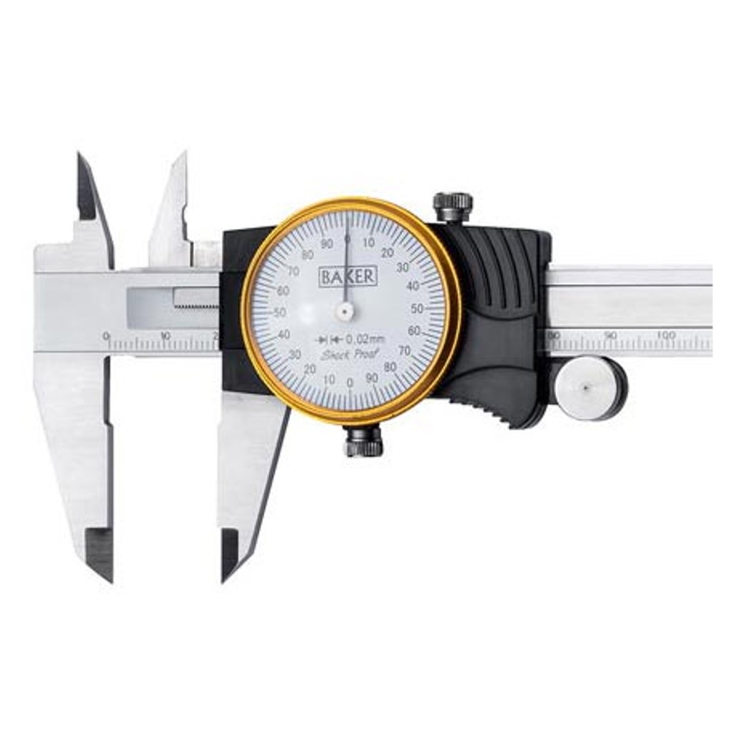 Baker DC Series Dial Caliper 0-150mm DC10