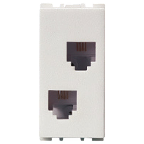 Anchor Vision 1Module Double RJ-11 Telephone Socket WIM 2264 