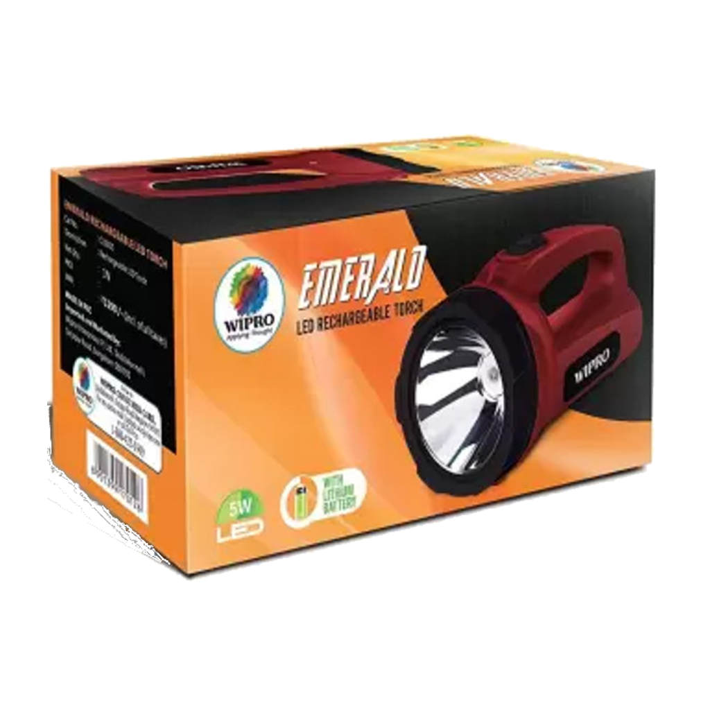 Wipro Emerald Rechargeable Emergency Light 5W CL0005