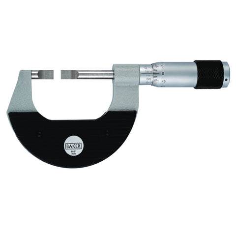 Baker Blade Micrometer 0-25mm MMC25-NB/INC1-NB 