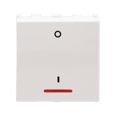 Anchor Europa 3Module Double Pole 1 Way Switch With Indicator 32A WIPM51234 