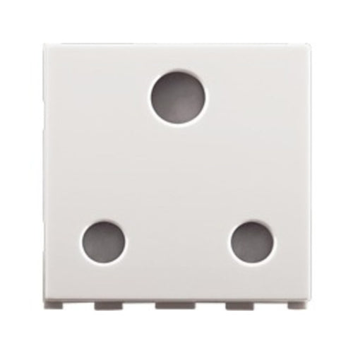 Anchor Europa 2Module Socket With Safety Shutter 16A 3Pin WIPM123214 