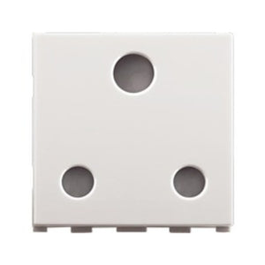 Anchor Europa 2Module Socket With Safety Shutter 16A 3Pin WIPM123214 