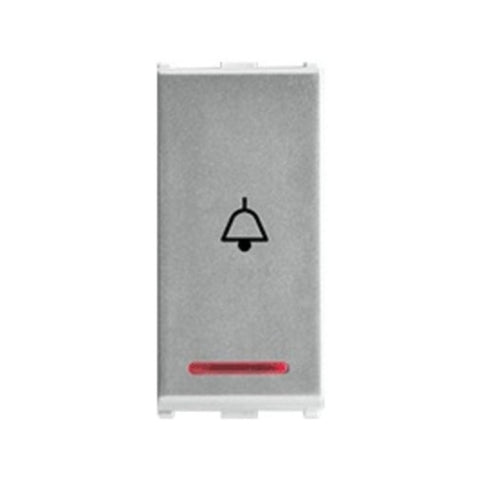 Anchor Europa 1Module Bell Push Switch With Indicator 10A WIPM51119S 