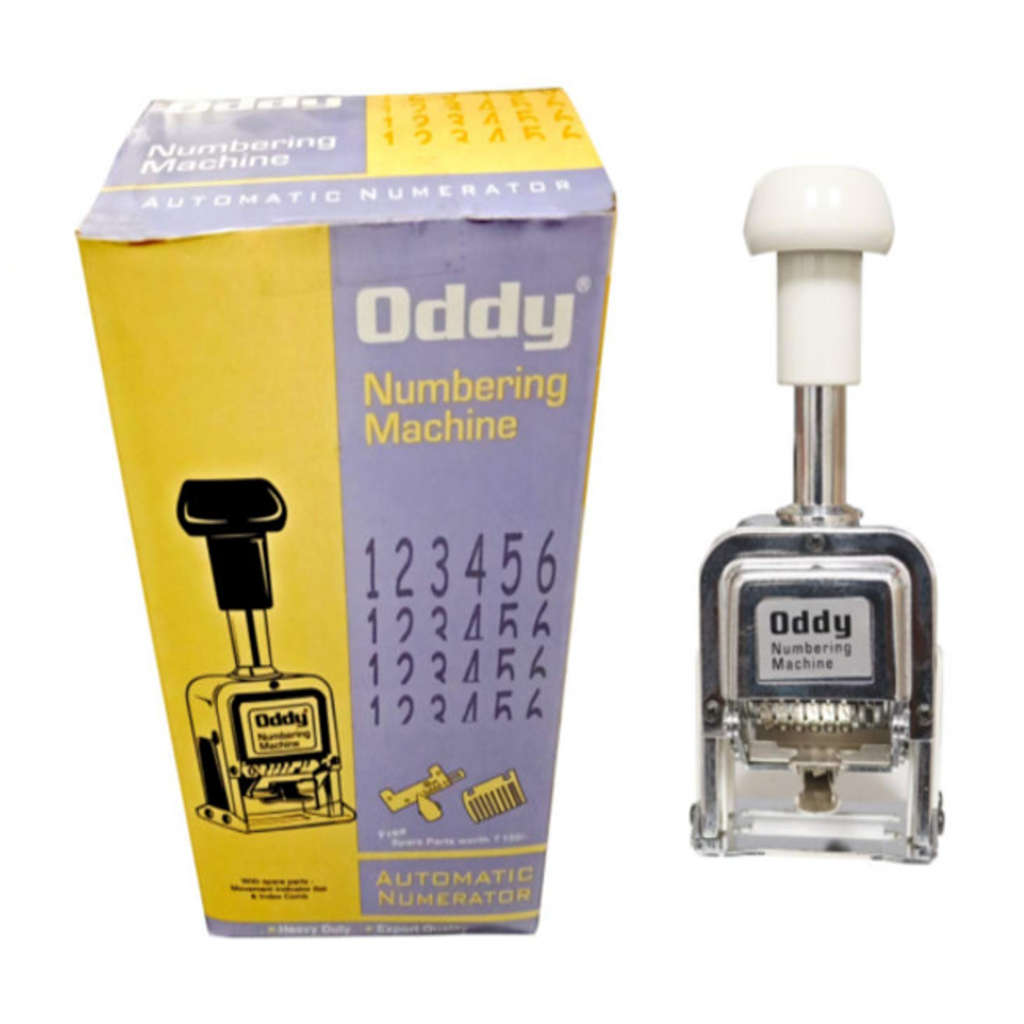 Oddy Numbering Machine with Spare Parts NM-6 DS