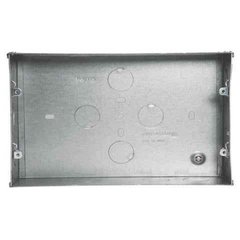 Indoasian Glint 12Module Metal Flush Box 800175 