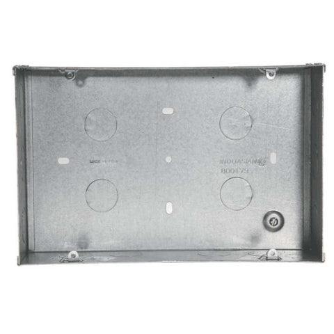 Indoasian Glint 16Module Metal Flush Box 800179 