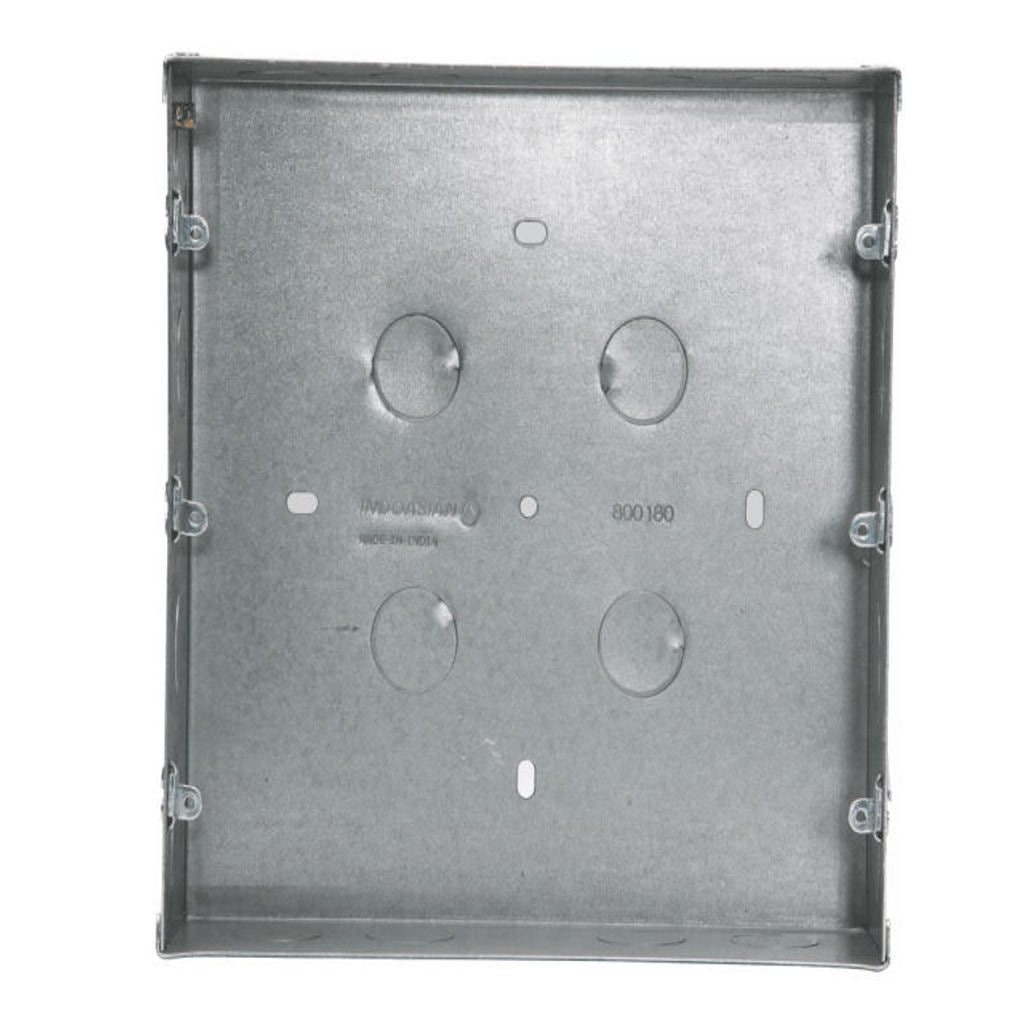 Indoasian Glint 18Module Metal Flush Box 800180 