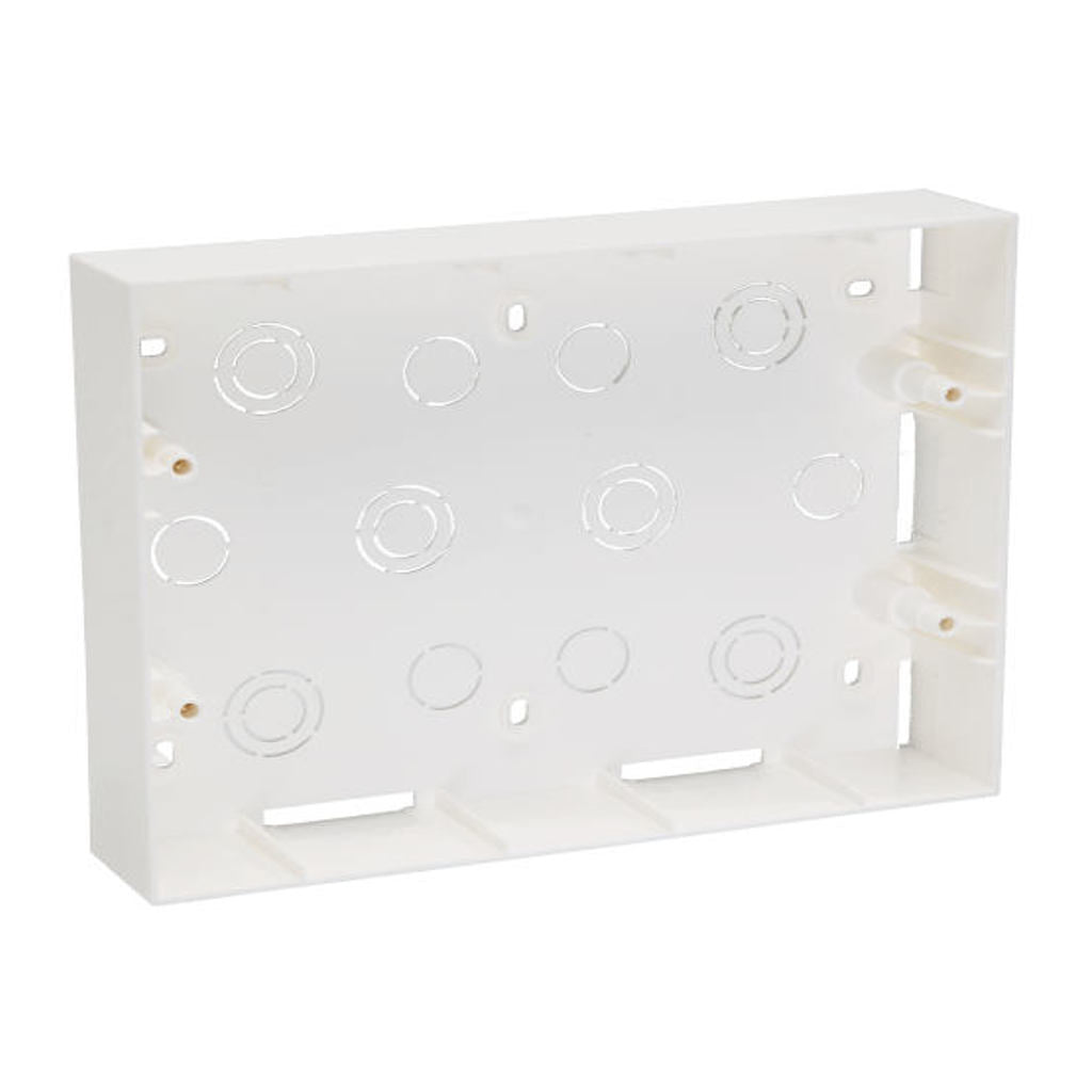 Indoasian Glint 12Module Plastic Surface Box 800185
