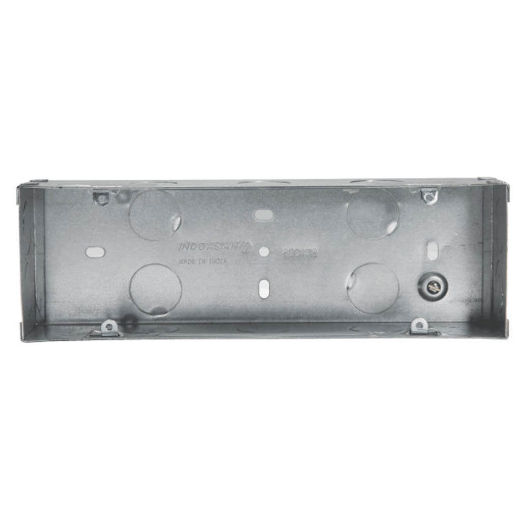Indoasian Elvira 8Module Metal Flush Box(Horizontal) 800178 