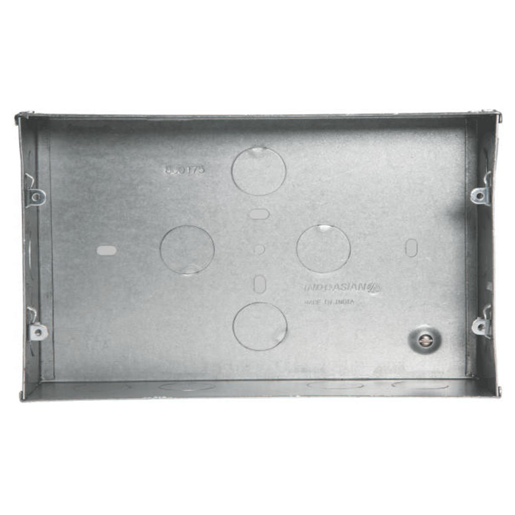 Indoasian Elvira 12Module Metal Flush Box 800175 
