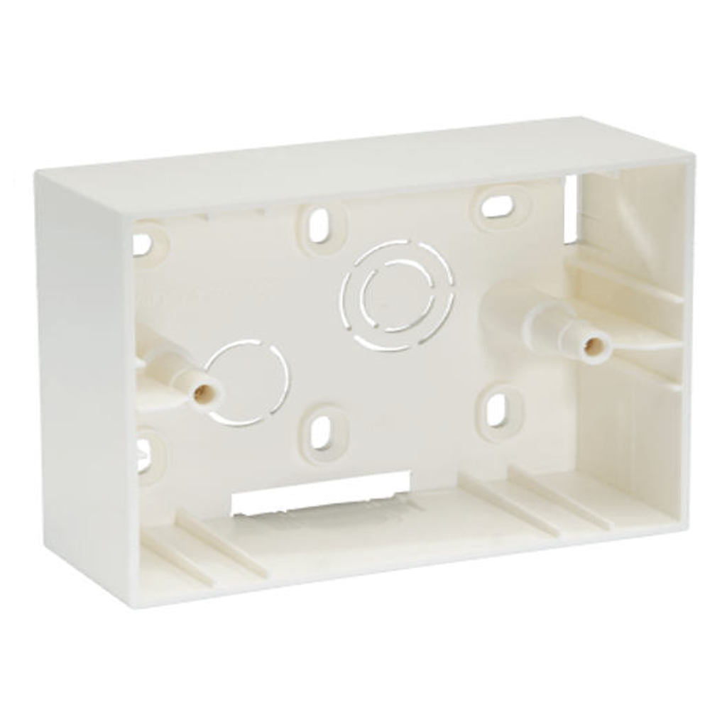 Indoasian Elvira 3Module Plastic Surface Box 800183