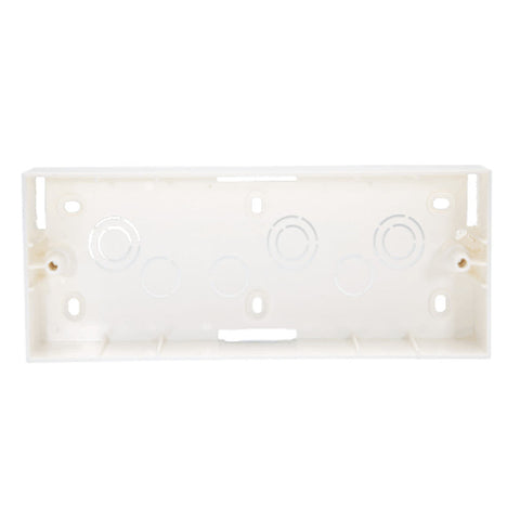 Indoasian Elvira 8Module Plastic Surface Box(Horizontal) 800188 