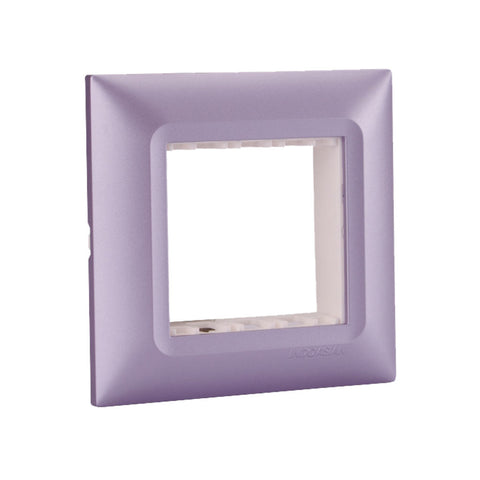 Indoasian Elvira Modular Plate with Support Frame Ash Purple 
