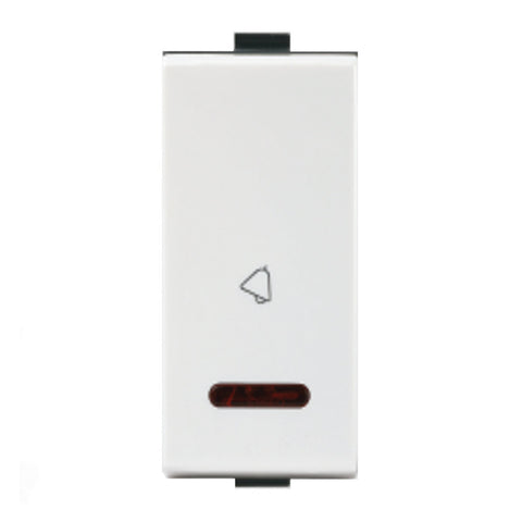 Anchor Roma Plus 1Module Bell Push Switch with LED Indicator 10A 289105 