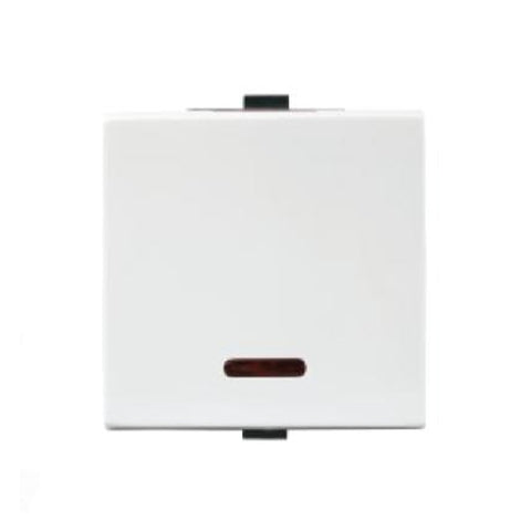 Anchor Roma Plus 2Module 1Way Dura Switch with LED Indicator 20A 289263 