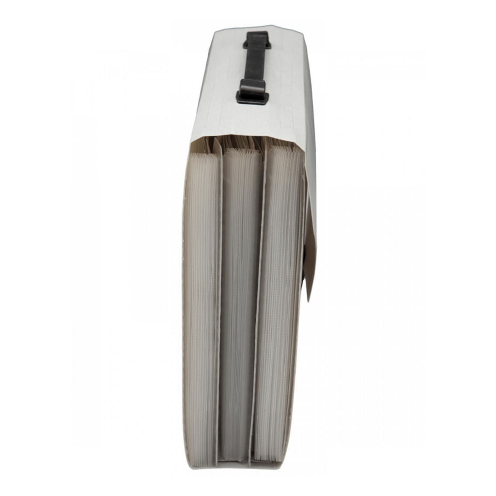Solo Expanding Case With 31 Pocket lock & Handle Grey F/C Size EX 904