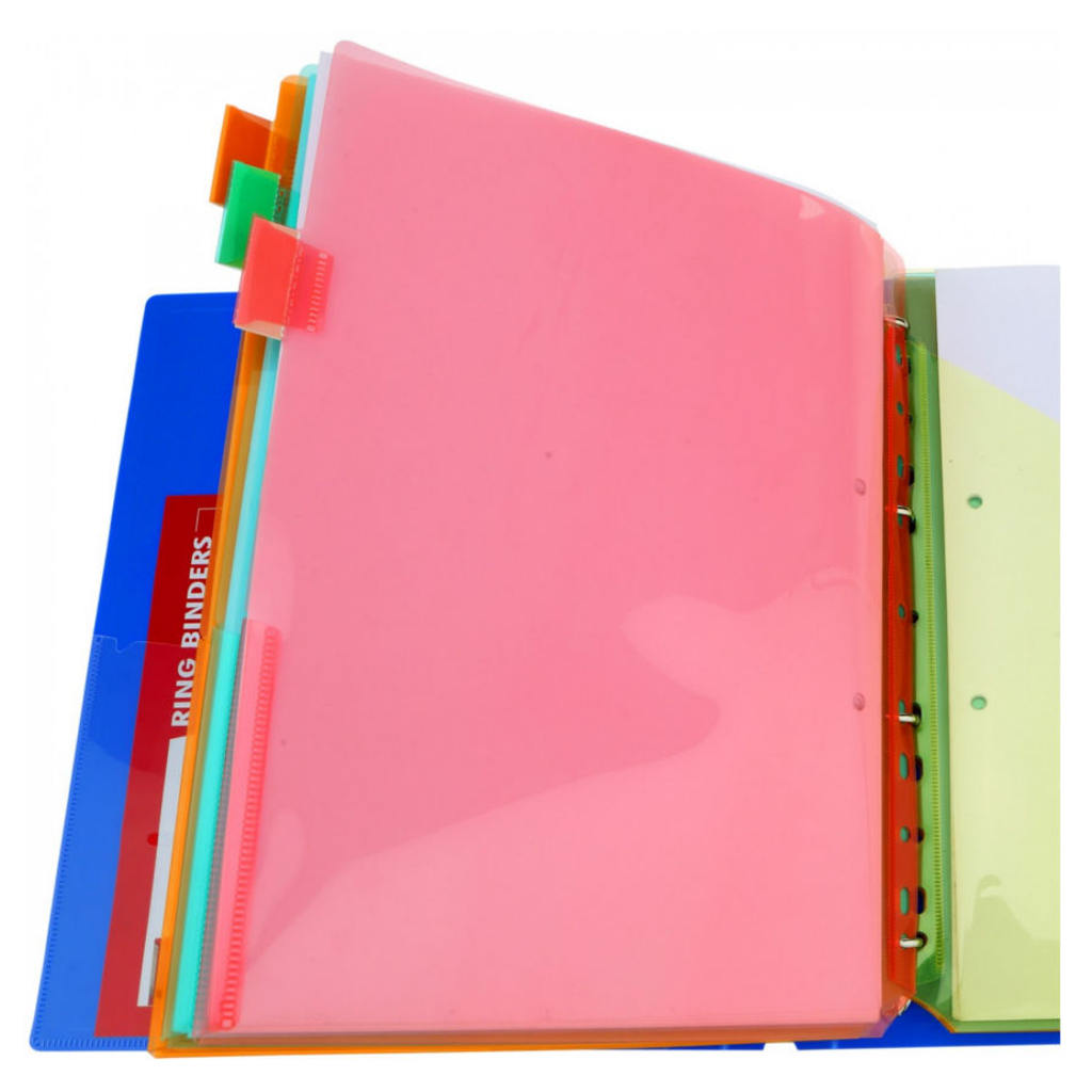 Solo 10 Documents Pockets Dividers With Insertable Tabs A4 DD 110