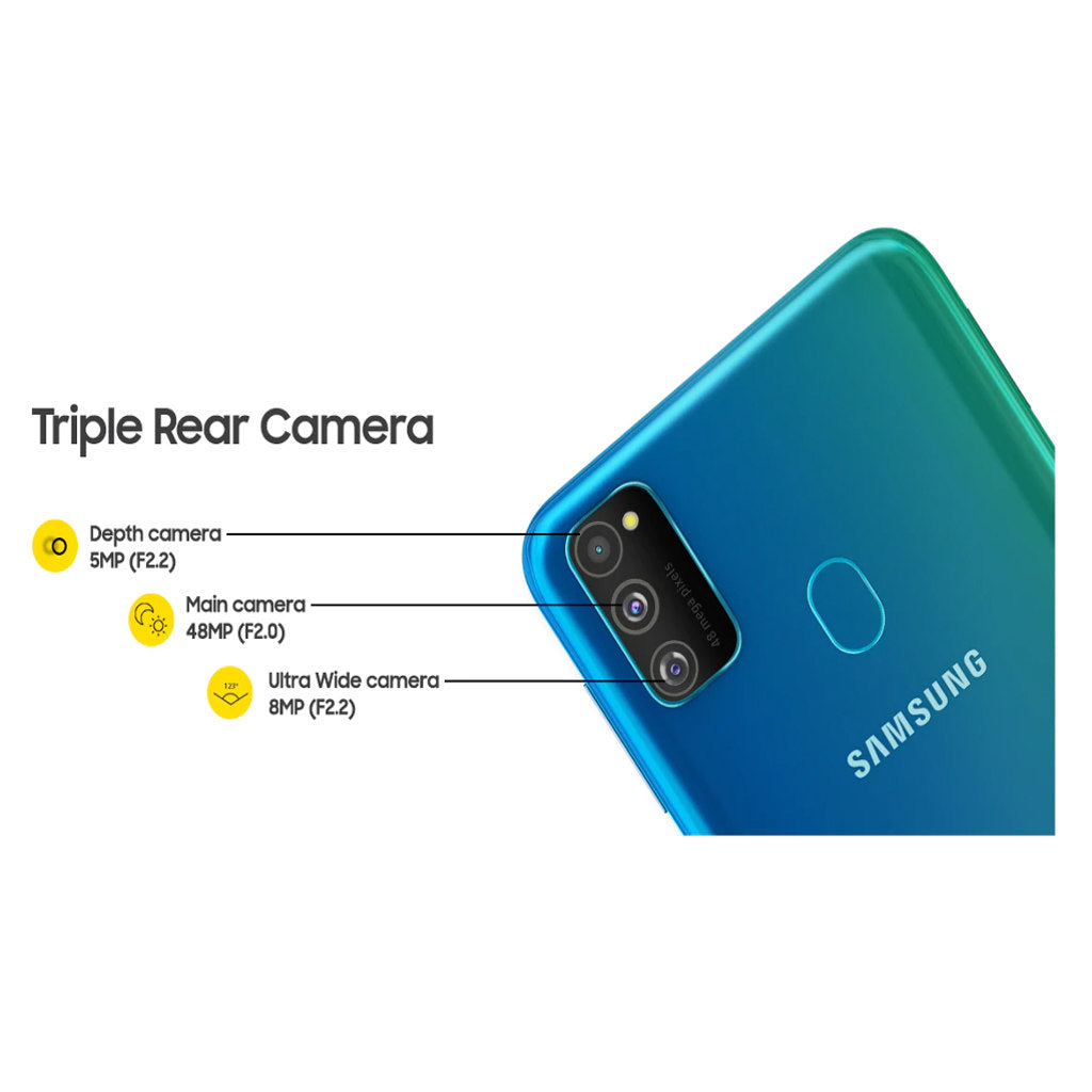 Samsung Galaxy M30S Smart Phone 6+128GB Sapphire Blue