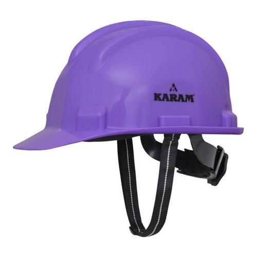 Karam Nape Strap Type Safety Helmet Voilet PN-521 