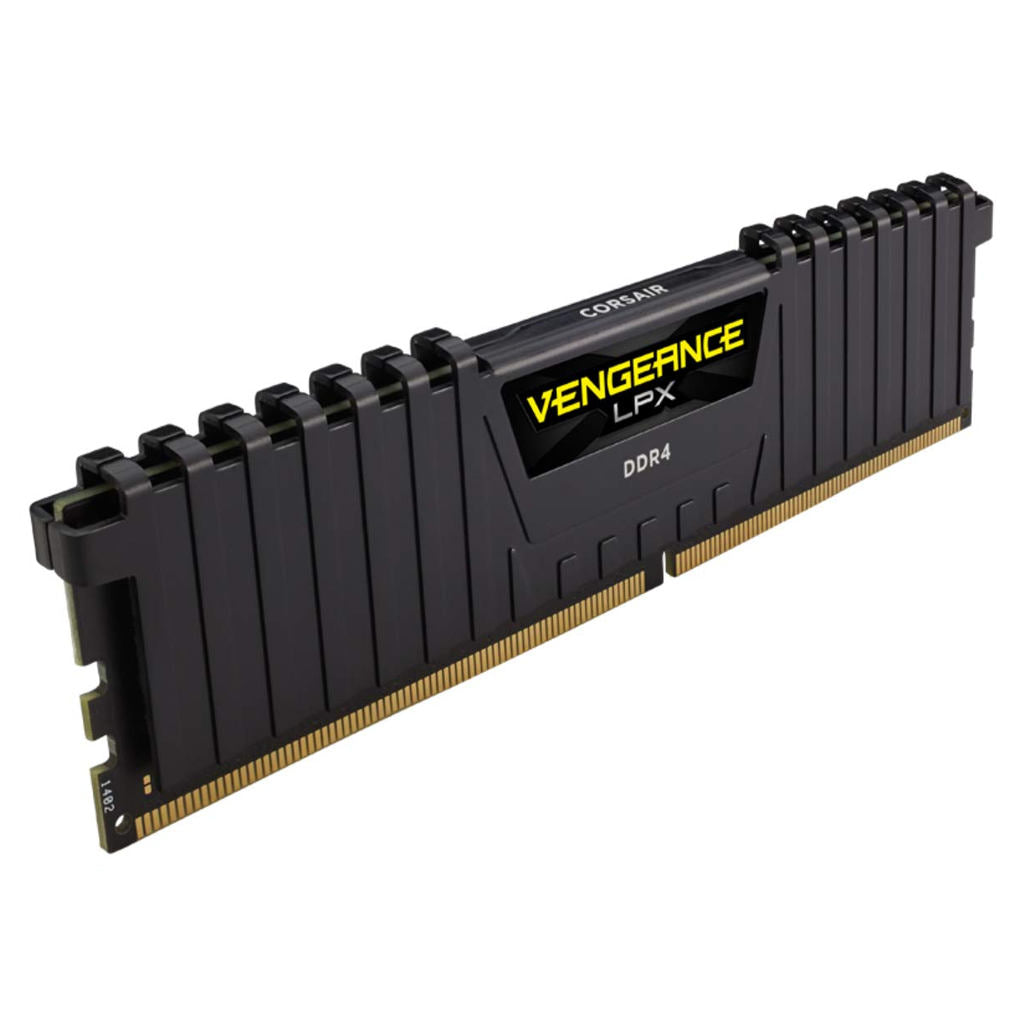 Corsair Vengeance LPX 16GB (1 x 16GB) DDR4 DRAM 3200MHz C16 Memory Kit Black CMK16GX4M1E3200C16