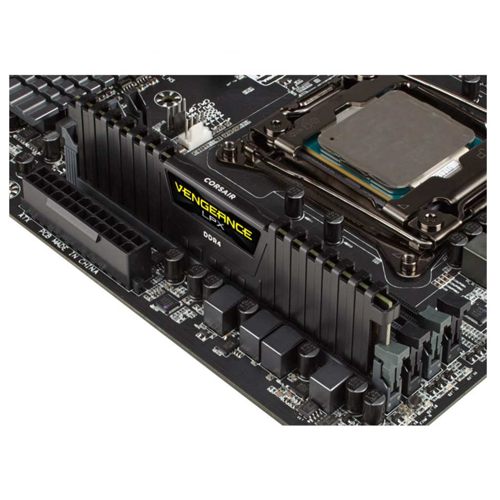 Corsair Vengeance LPX 16GB (1 x 16GB) DDR4 DRAM 3200MHz C16 Memory Kit Black CMK16GX4M1E3200C16