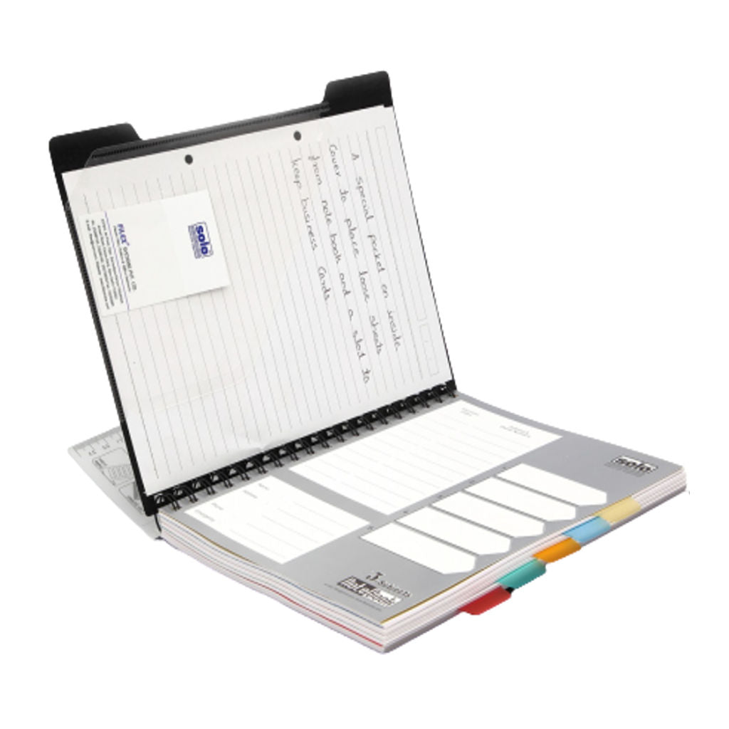 Solo 5-Subjects Note Book 300 Pages Black 28x21.5cm NA 457
