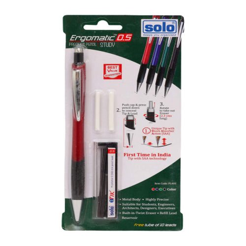 Solo Ergomatic Pencil One Set SAA Tip Red 0.5mm PL 405 