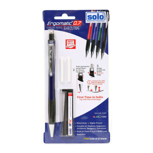 Solo Ergomatic Pencil One Set SAA Tip Blue 0.7mm PL 407 