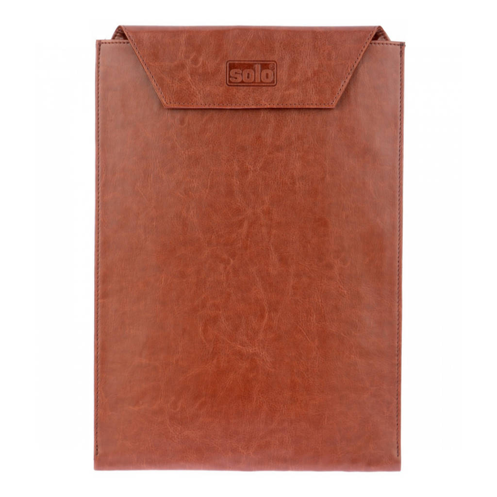 Solo Lusso Personalle Laptop Sleeve PU Brown LPLS1