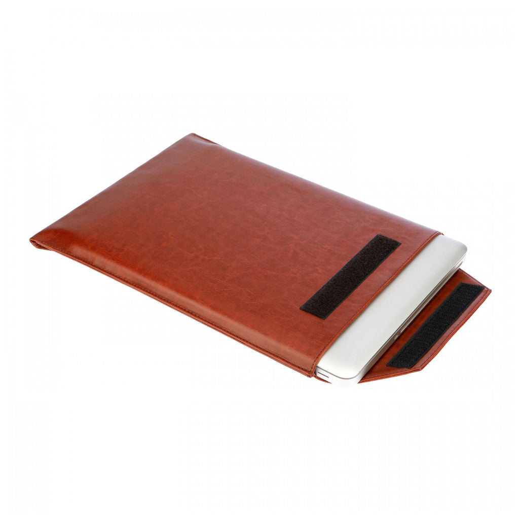 Solo Lusso Personalle Laptop Sleeve PU Brown LPLS1