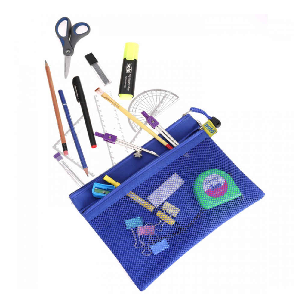 Solo Multi Function Bag With Two Pockets Blue A5 MFA52