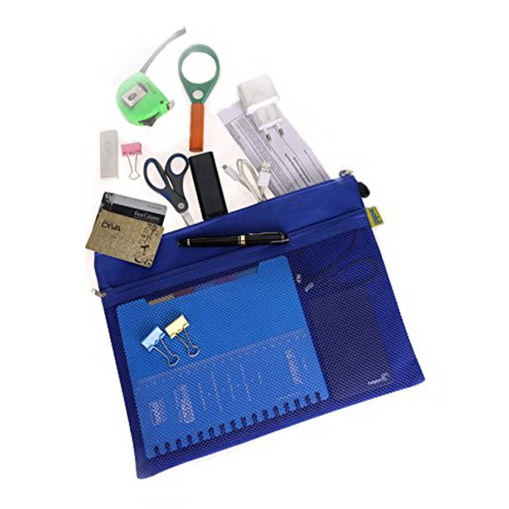 Solo Multi Function Bag With Two Pockets Blue A5 MFA52