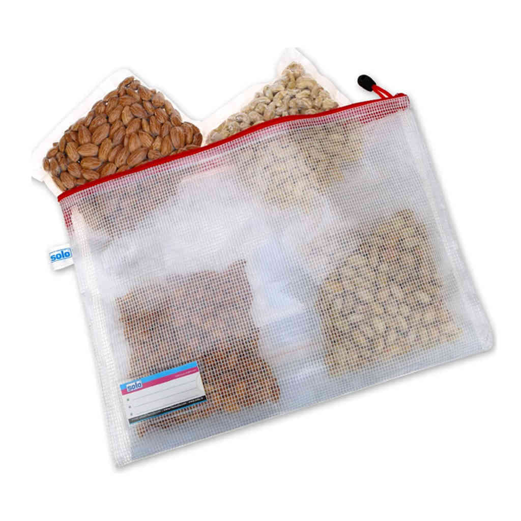 Solo My Zipper Closure Bag Red A4 MFA41