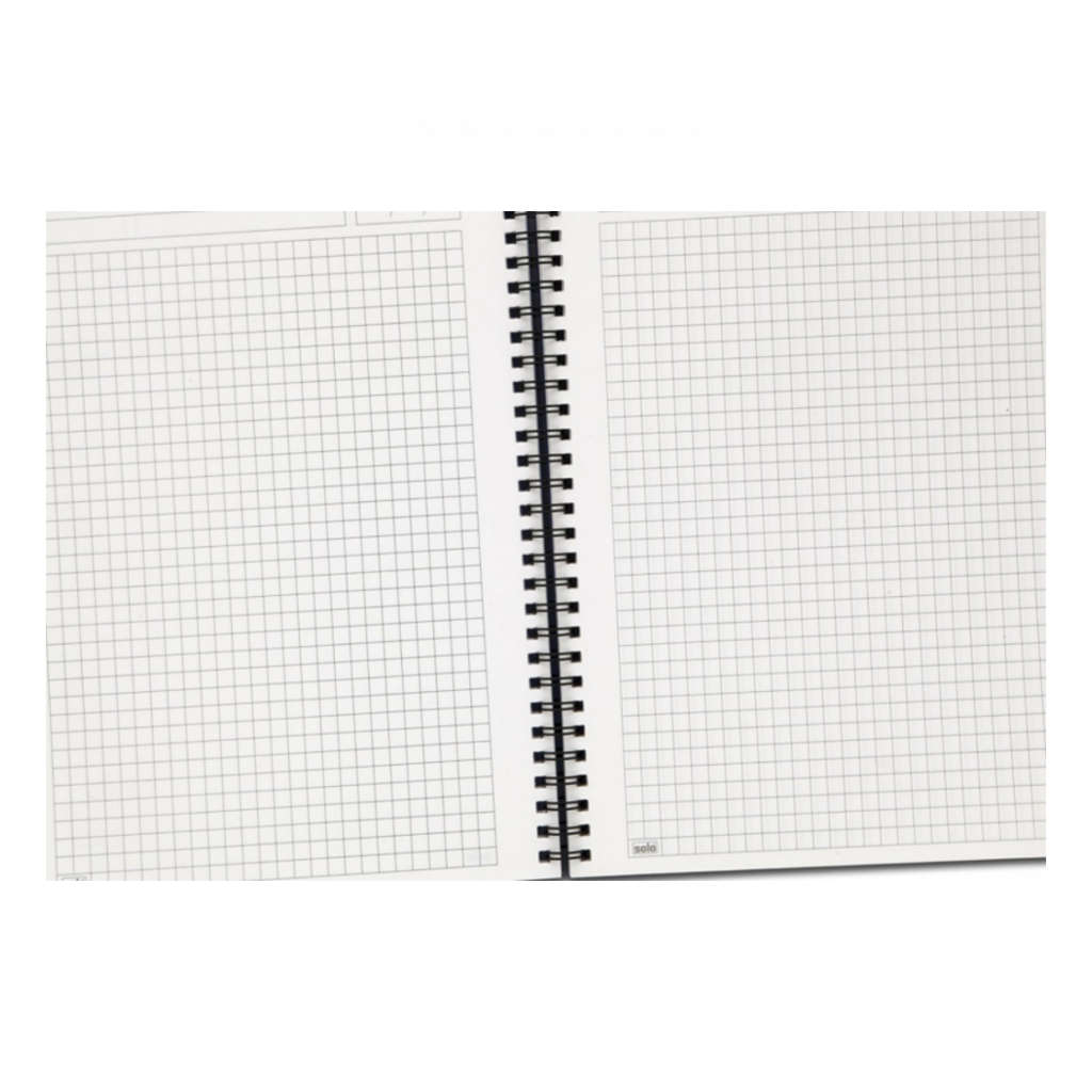 Solo Premium Note Book 160 Pages Square Black B5 NB 506