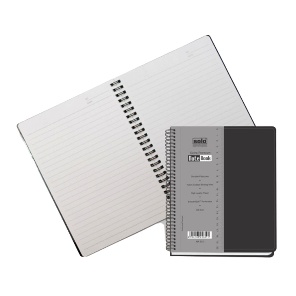 Solo Premium Note Book 160 Pages Black A5 NA 501 