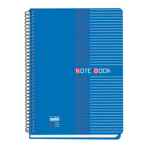 Solo Note Book With 2 Color Printing 100 Pages Blue B5 NB 552 