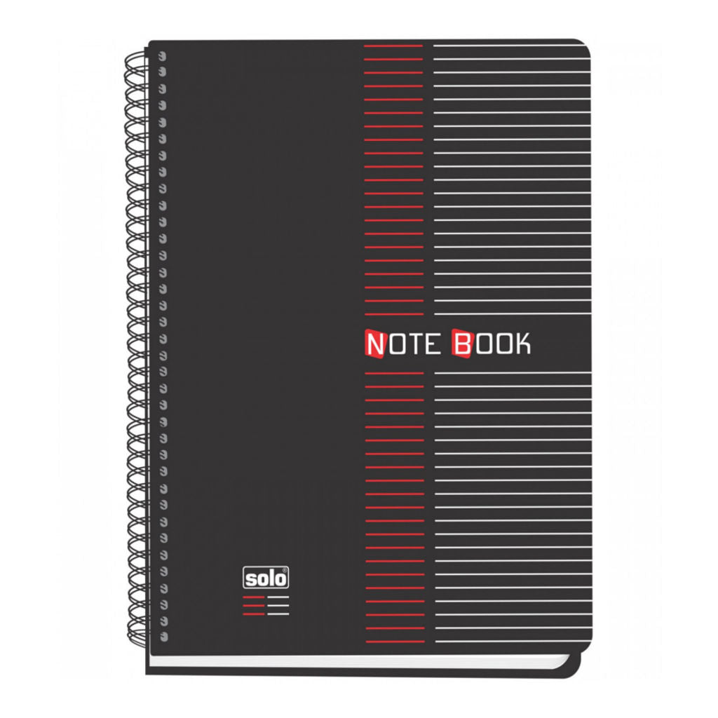 Solo Note Book With 2 Color Printing 100 Pages Black A5 NA 552