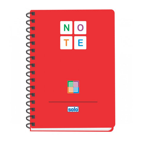 Solo Note Book 140 Pages Red B5 NB 578 