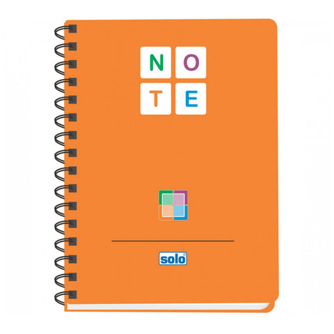 Solo Note Book 140 Pages Orange B5 NB 578 