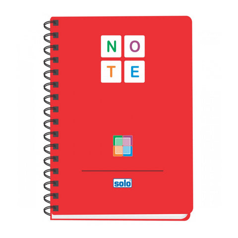 Solo Note Book 140 Pages Red A5 NA 578 