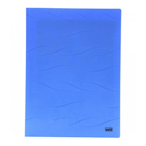 Solo Meeting Folder With Secure Expandable Pocket Without Pad Blue A4 CC 116 