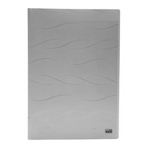 Solo Meeting Folder With Secure Expandable Pocket Without Pad Grey A4 CC 116 