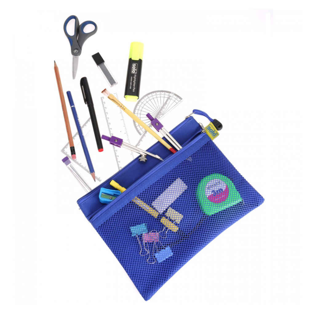 Solo Multi Function Bag With Two Pockets Blue A4 MFA42