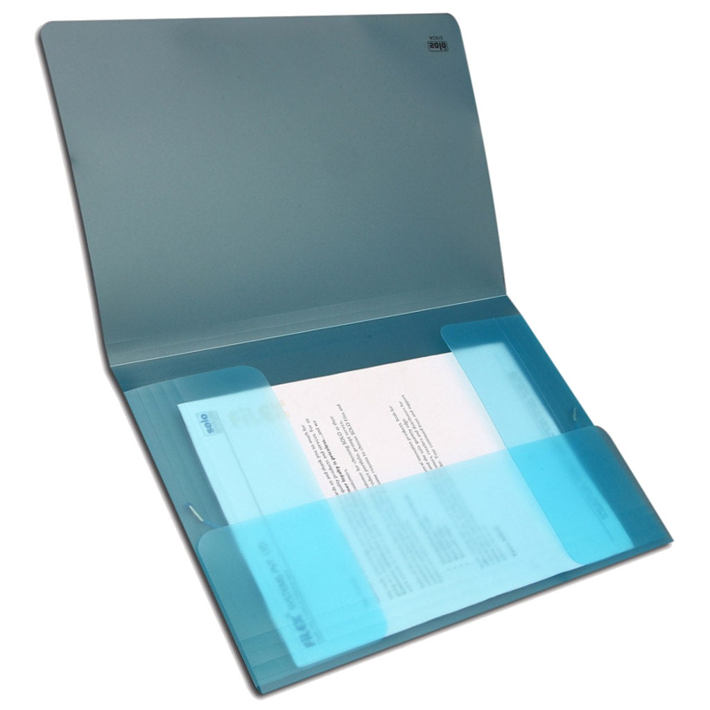 Solo Action Case Translucent Blue F/C Size AC 812