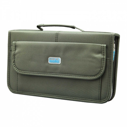 Solo Computer CD Wallet Zipper Green CD 080 