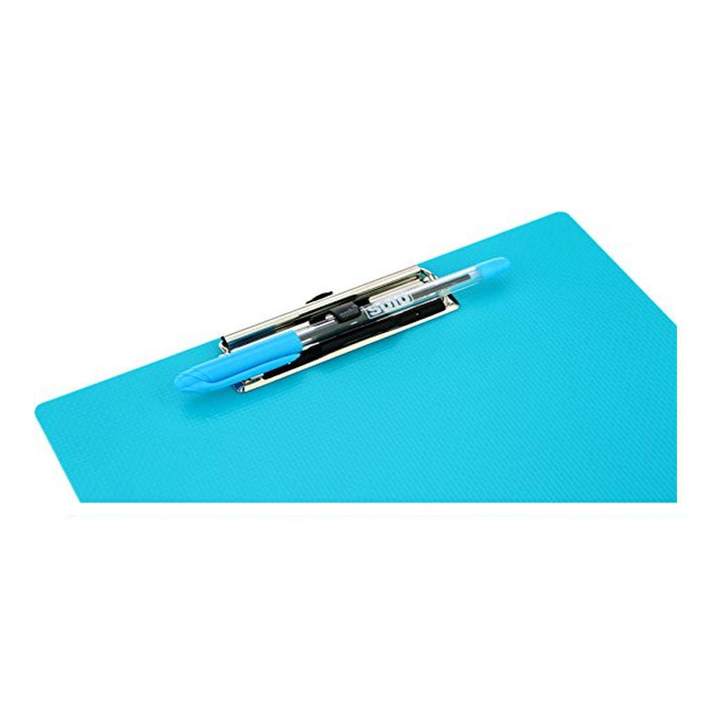 Solo Pen Catch Clip Pad Neon Blue F/C Size SB 003